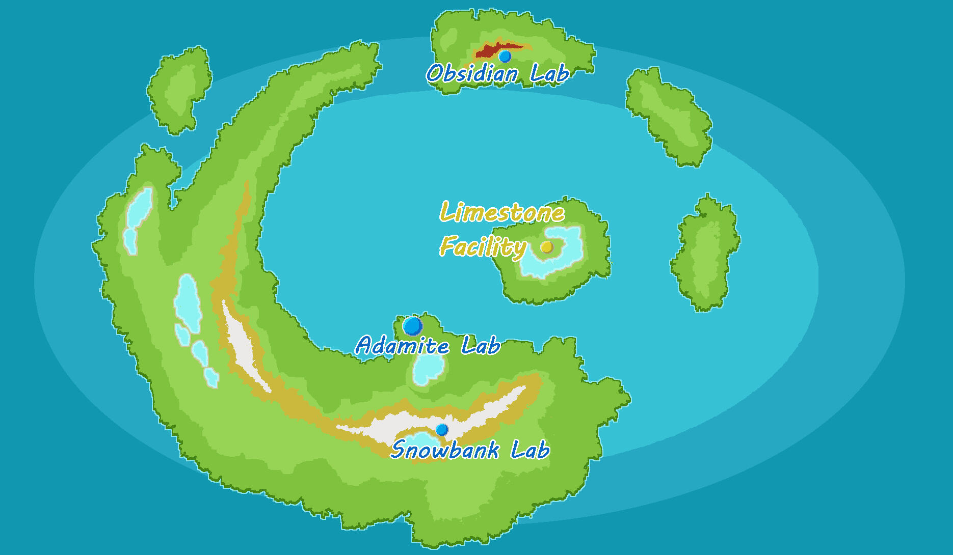 Map of Nubela labs